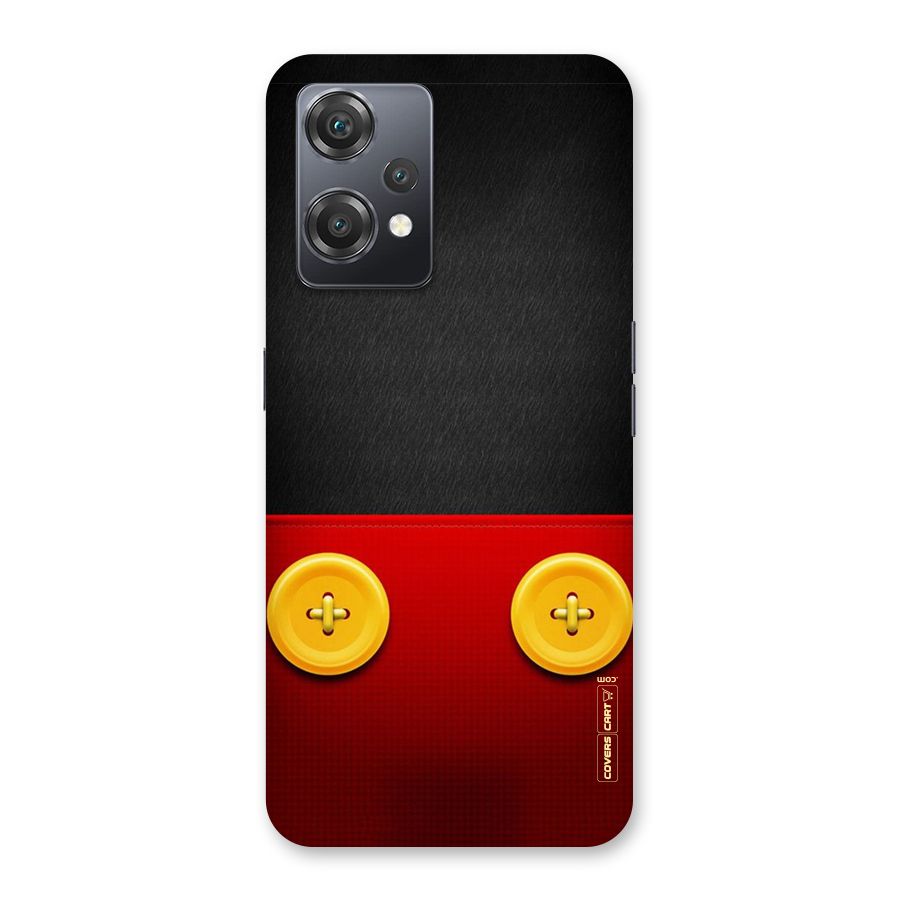 Yellow Button Back Case for OnePlus Nord CE 2 Lite 5G