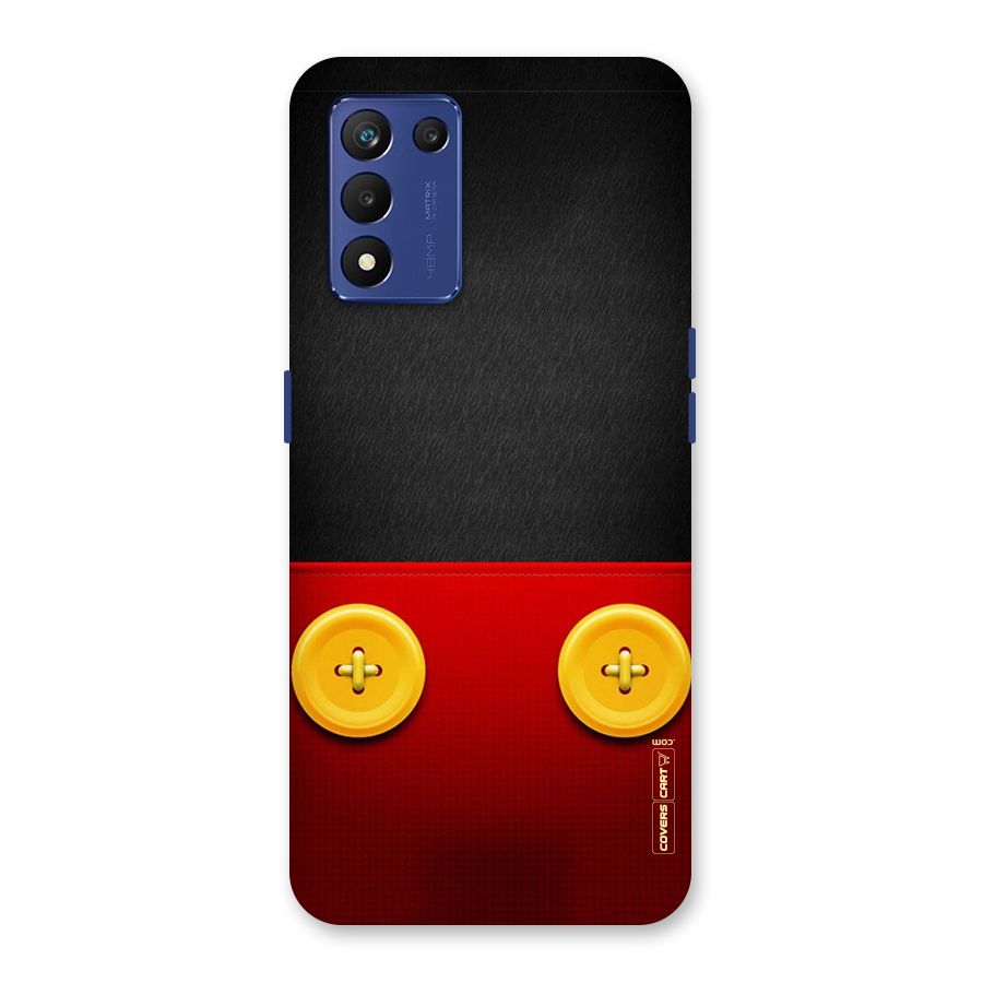 Yellow Button Back Case for Realme 9 5G Speed