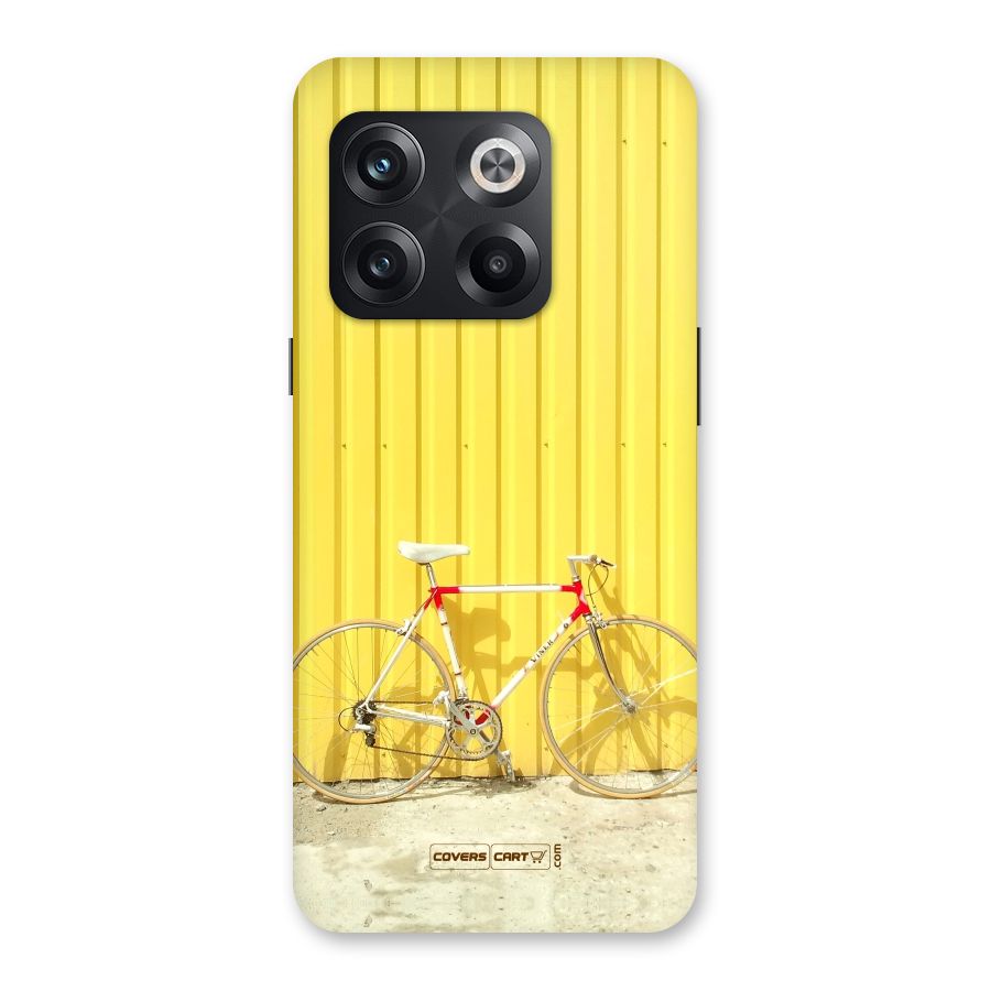 Yellow Cycle Classic Back Case for OnePlus 10T