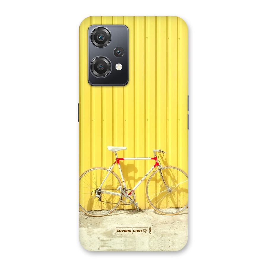 Yellow Cycle Classic Back Case for OnePlus Nord CE 2 Lite 5G