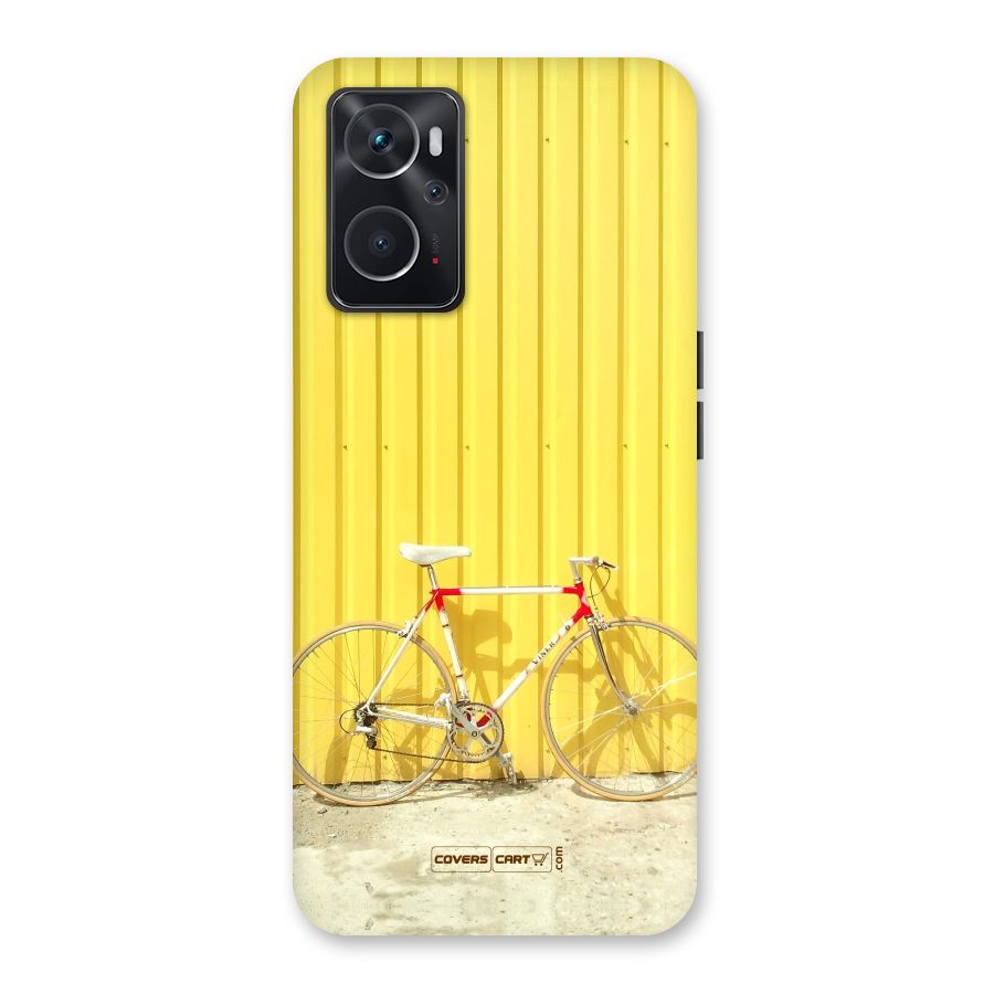 Yellow Cycle Classic Back Case for Oppo K10 4G