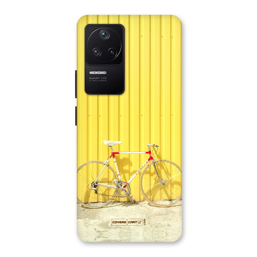 Yellow Cycle Classic Back Case for Poco F4 5G