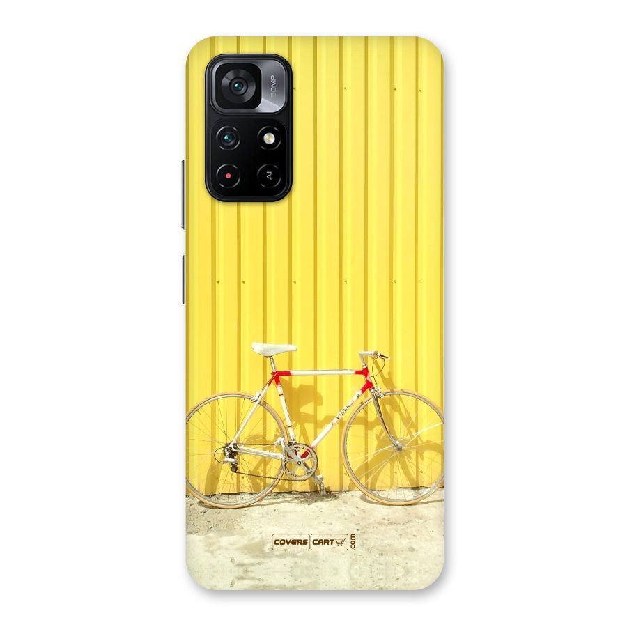 Yellow Cycle Classic Back Case for Poco M4 Pro 5G
