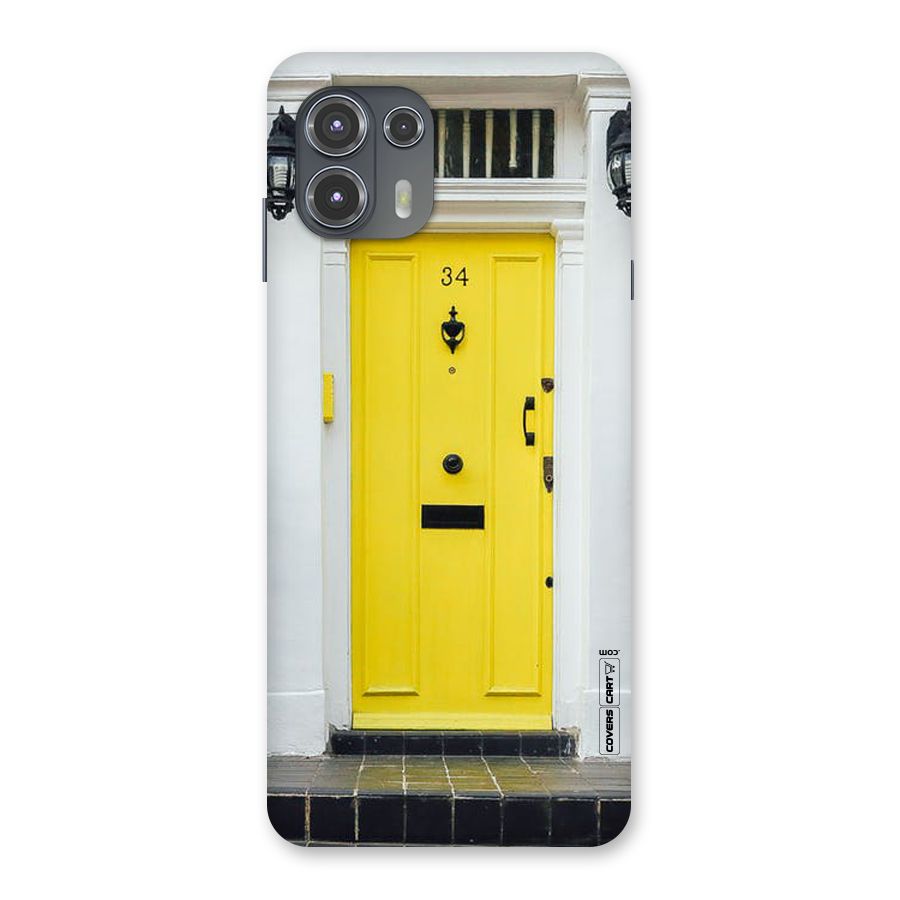 Yellow Door Back Case for Motorola Edge 20 Fusion