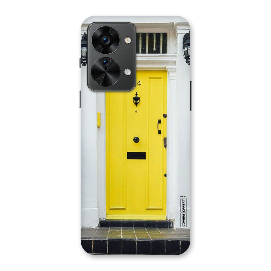 Yellow Door Back Case for OnePlus Nord 2T