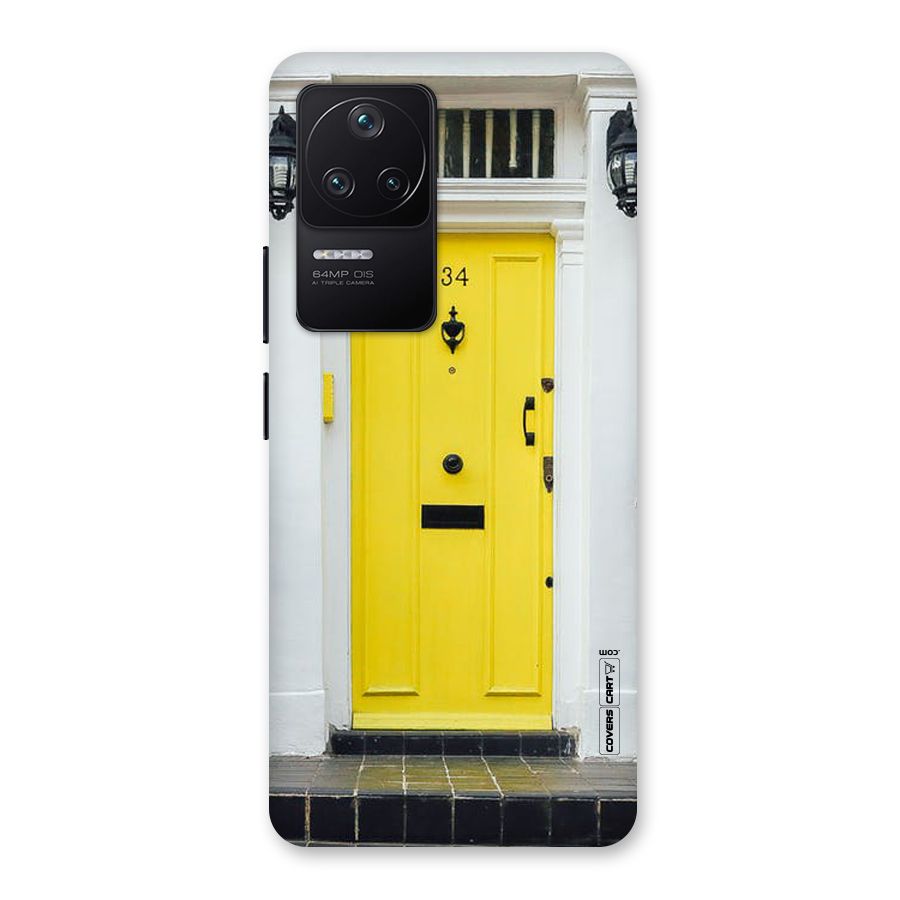 Yellow Door Back Case for Poco F4 5G