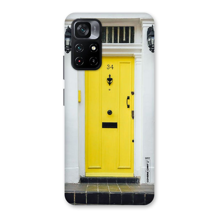Yellow Door Back Case for Poco M4 Pro 5G