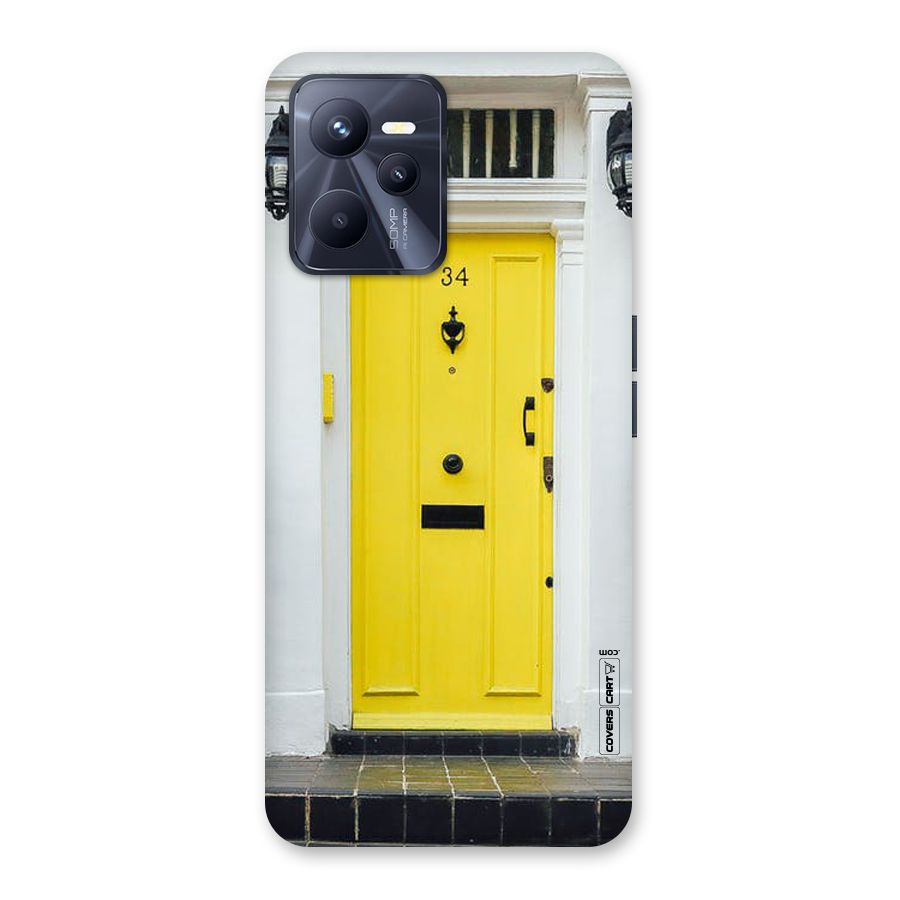 Yellow Door Back Case for Realme C35