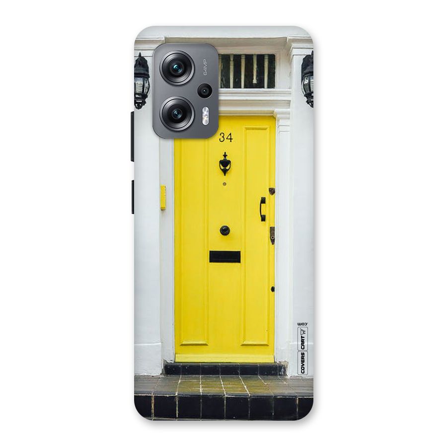 Yellow Door Back Case for Redmi K50i
