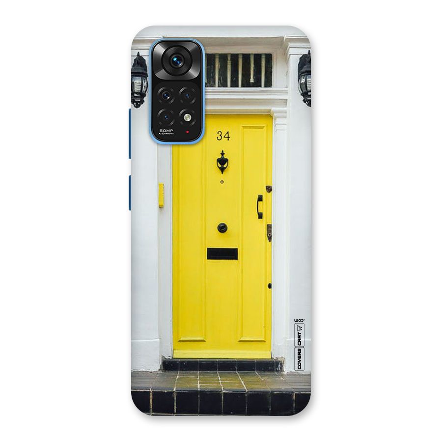 Yellow Door Back Case for Redmi Note 11S