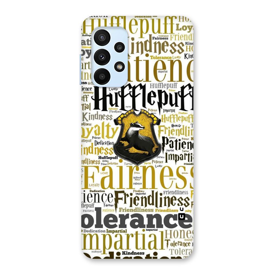 Yellow Fairness Back Case for Galaxy A23