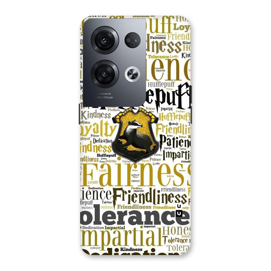 Yellow Fairness Back Case for Oppo Reno8 Pro 5G