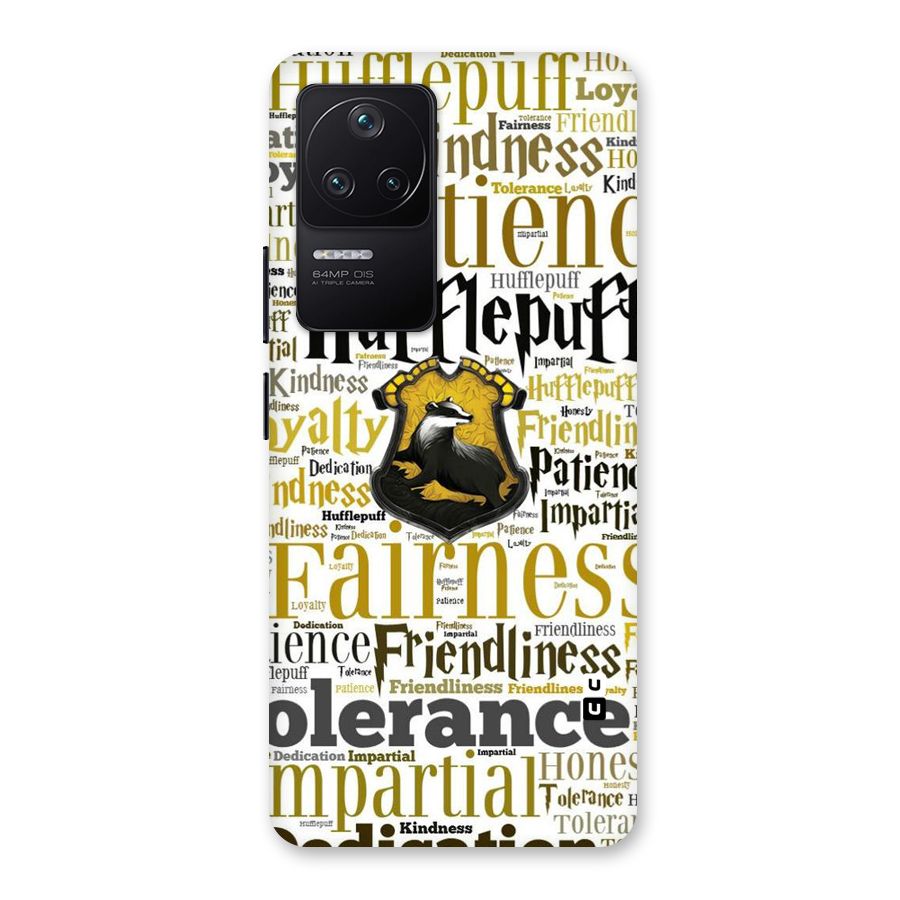 Yellow Fairness Back Case for Poco F4 5G