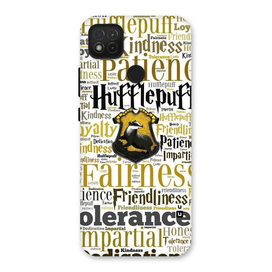 Yellow Fairness Back Case for Redmi 9 Activ