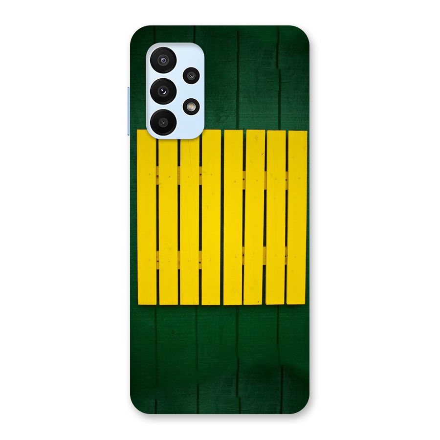 Yellow Fence Back Case for Galaxy A23