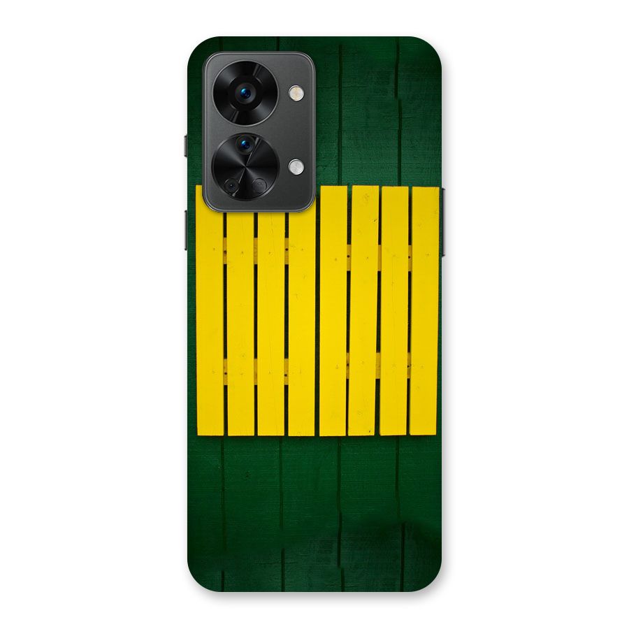 Yellow Fence Back Case for OnePlus Nord 2T