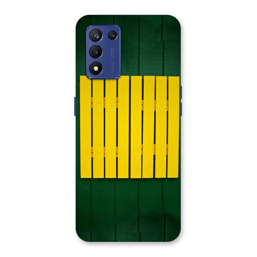 Yellow Fence Back Case for Realme 9 5G Speed