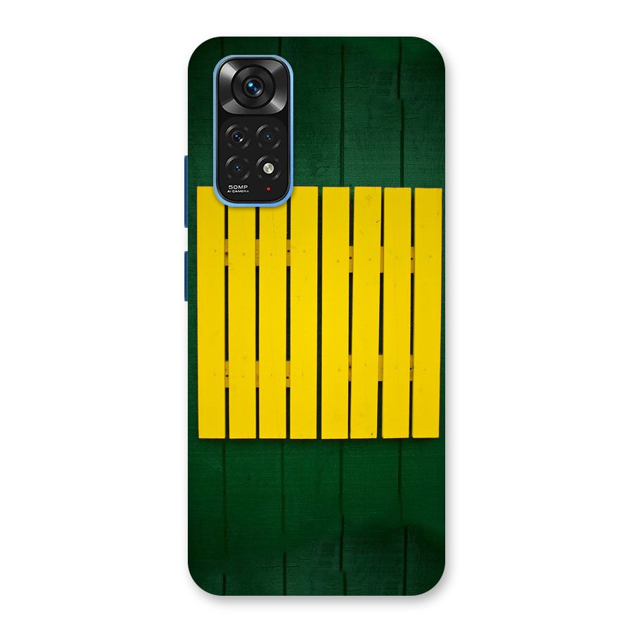 Yellow Fence Back Case for Redmi Note 11S