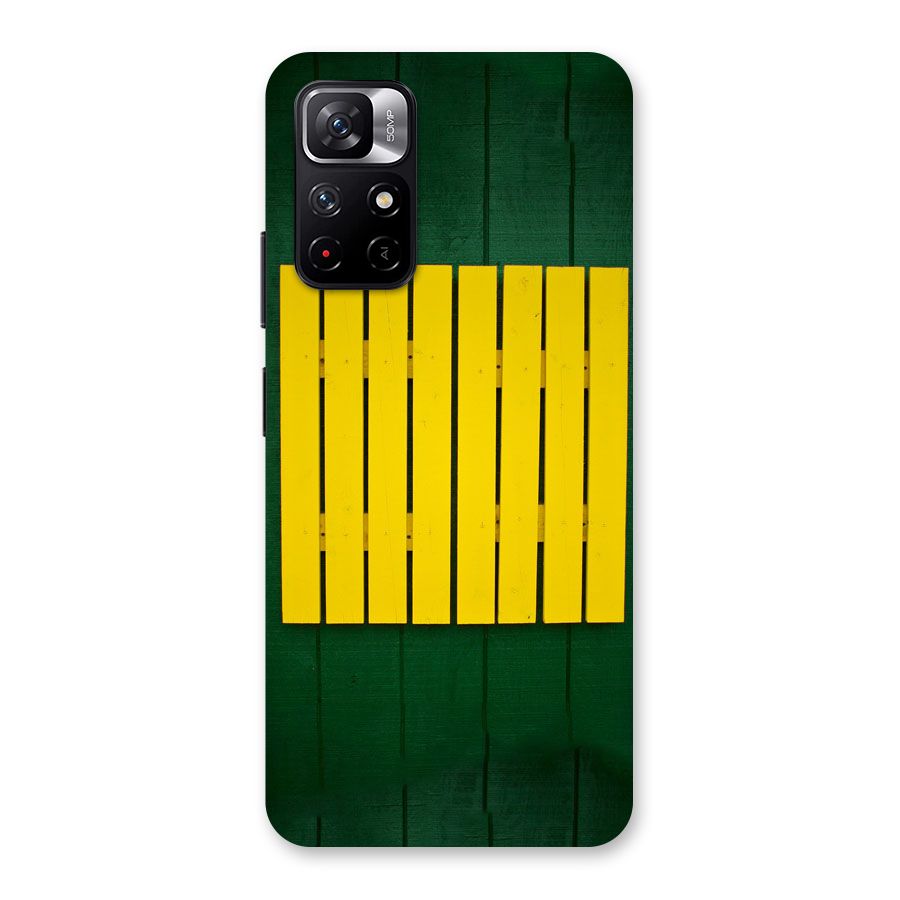 Yellow Fence Back Case for Redmi Note 11T 5G