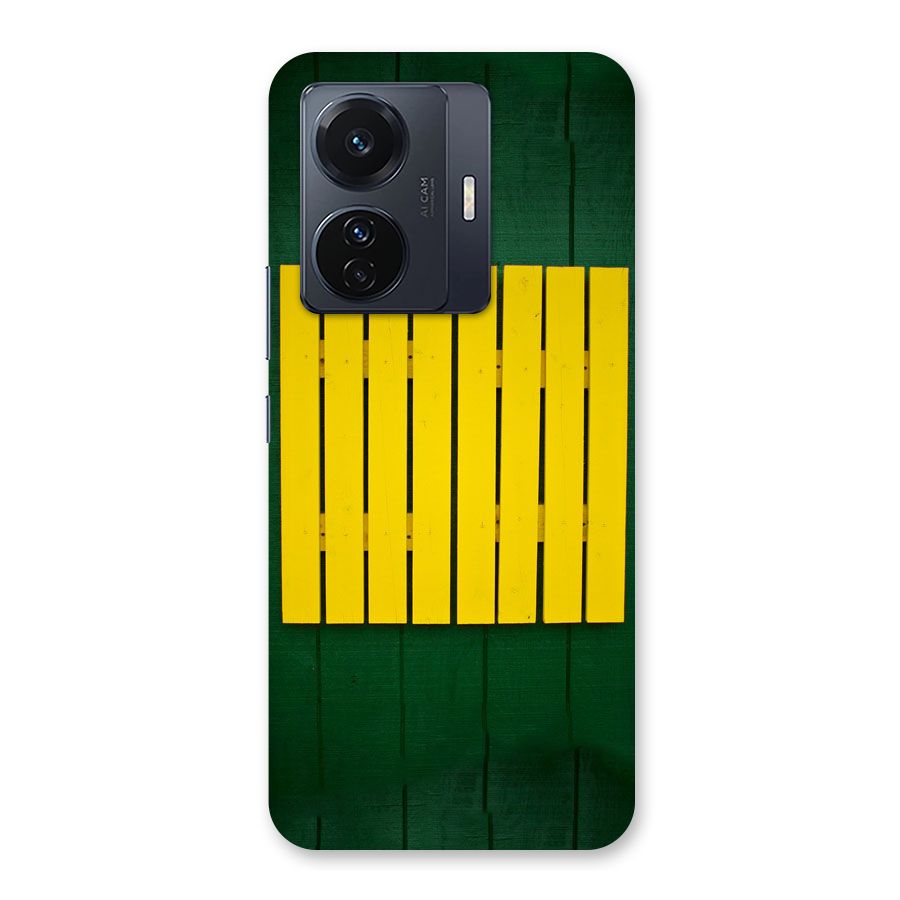 Yellow Fence Back Case for Vivo T1 Pro