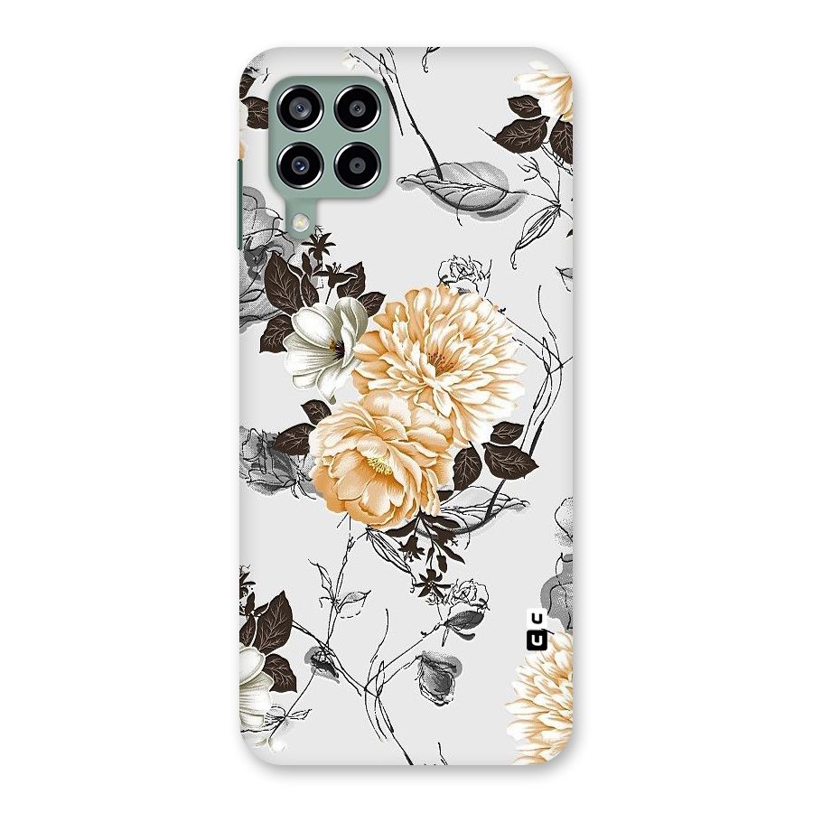 Yellow Floral Back Case for Galaxy M33