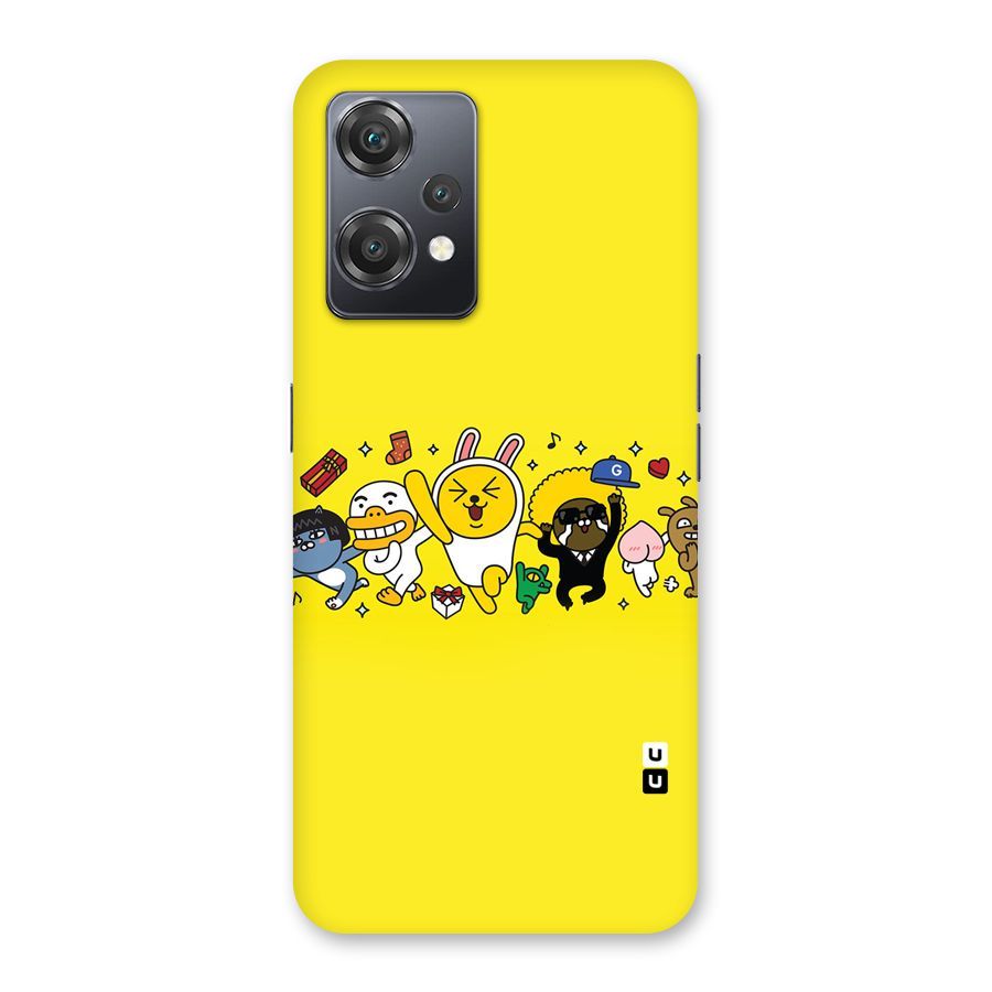 Yellow Friends Back Case for OnePlus Nord CE 2 Lite 5G