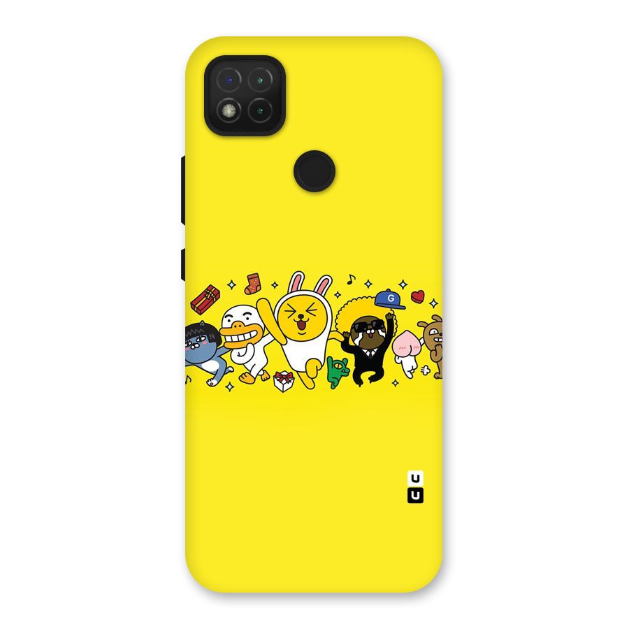 Yellow Friends Back Case for Redmi 9 Activ