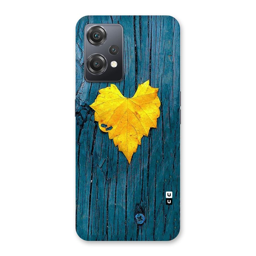 Yellow Leaf Back Case for OnePlus Nord CE 2 Lite 5G