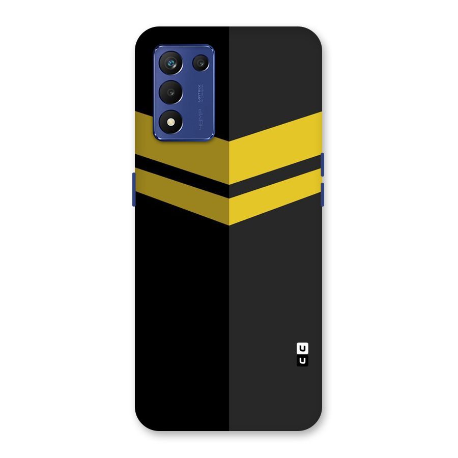 Yellow Lines Back Case for Realme 9 5G Speed