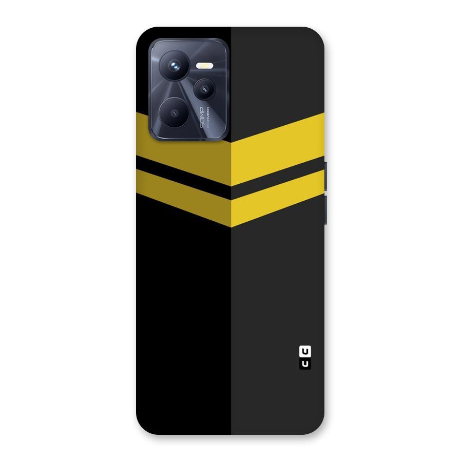 Yellow Lines Back Case for Realme C35