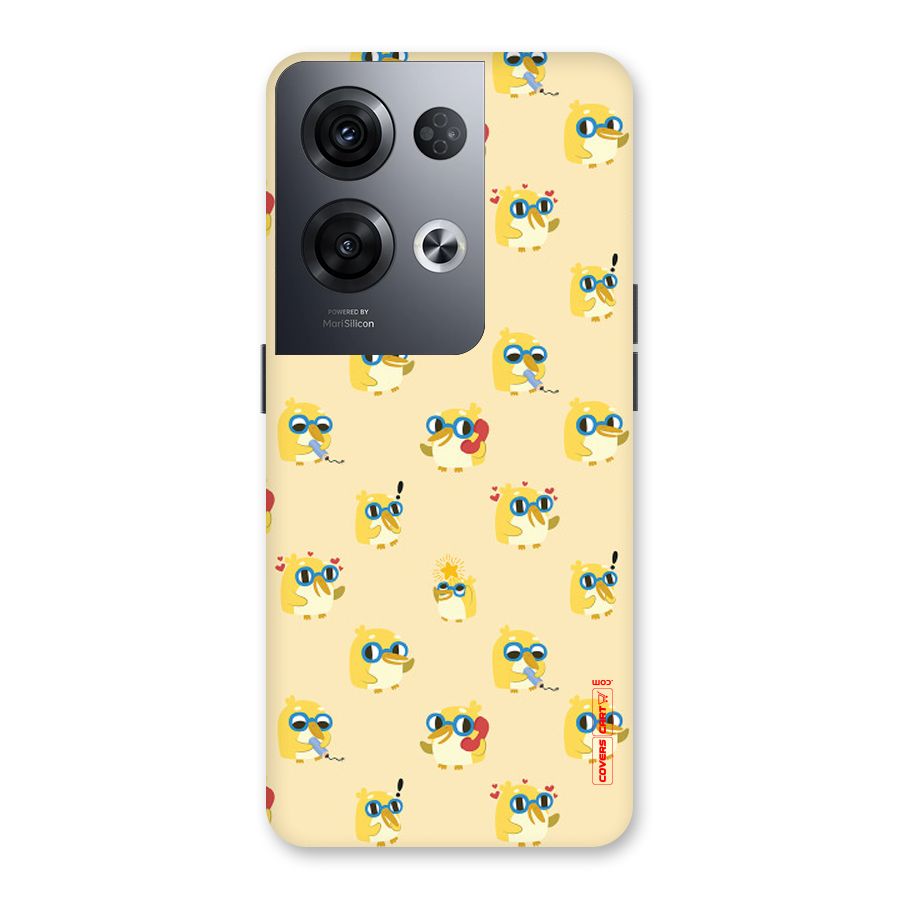 Yellow Parrot Back Case for Oppo Reno8 Pro 5G
