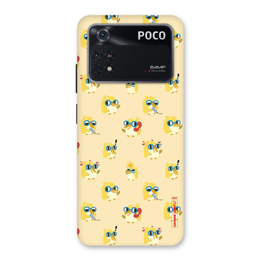 Yellow Parrot Back Case for Poco M4 Pro 4G