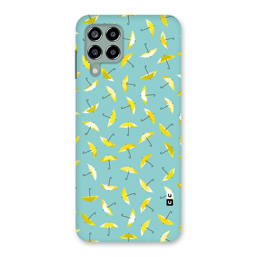 Yellow Umbrella Pattern Back Case for Galaxy M33