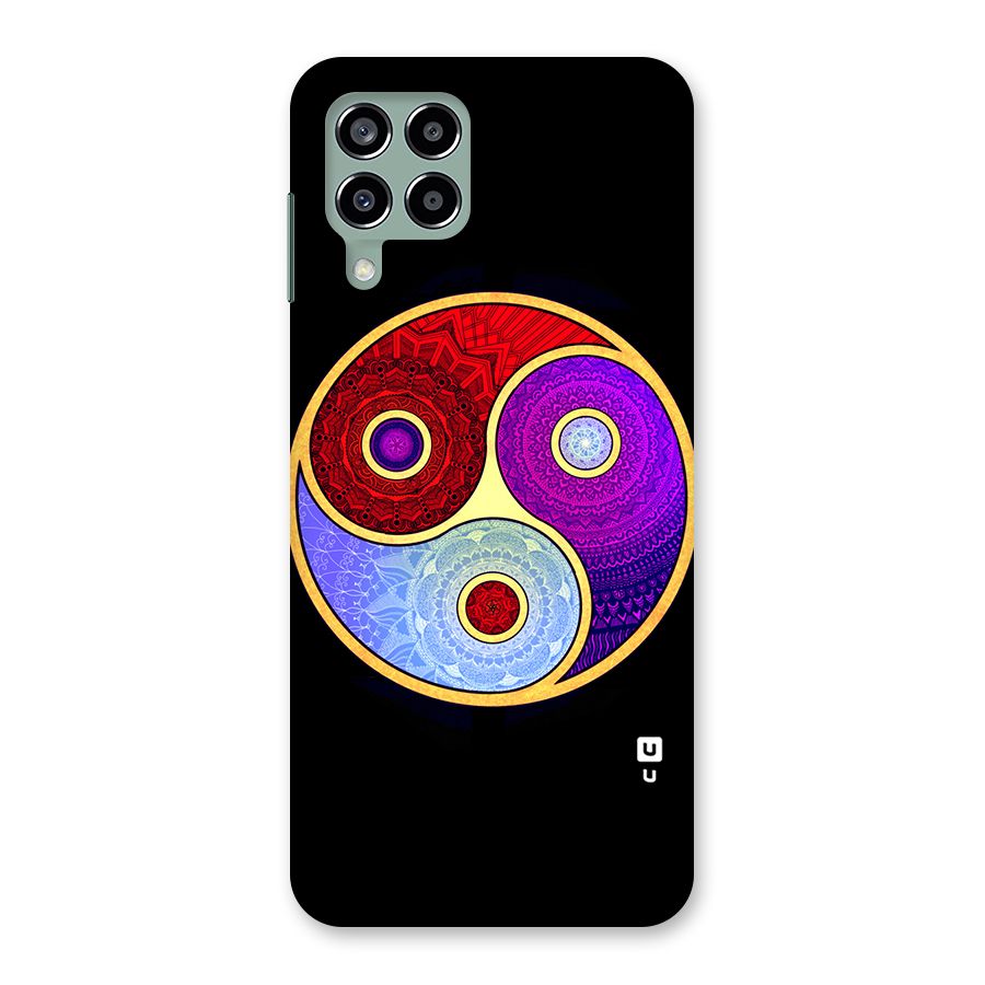 Yin Yang Mandala Design Back Case for Galaxy M33