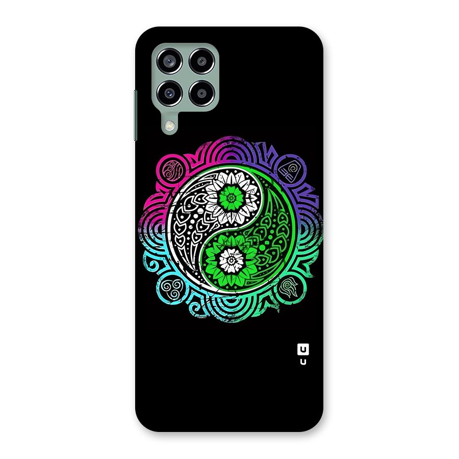 Yin and Yang Colorful Mandala Back Case for Galaxy M33