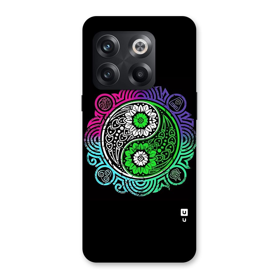 Yin and Yang Colorful Mandala Back Case for OnePlus 10T