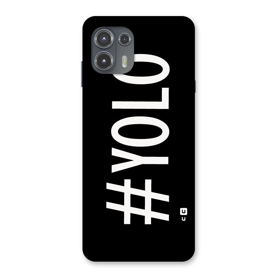 Yolo Back Case for Motorola Edge 20 Fusion