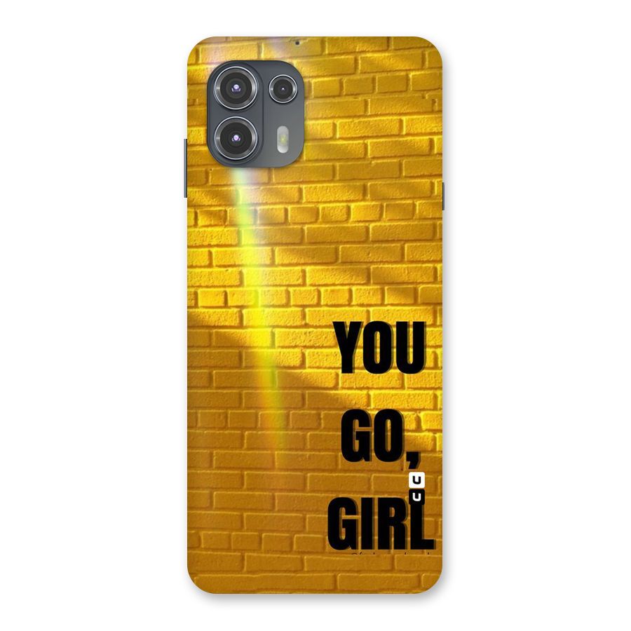 You Go Girl Wall Back Case for Motorola Edge 20 Fusion