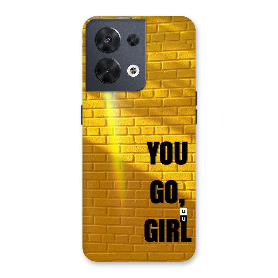You Go Girl Wall Back Case for Oppo Reno8 5G