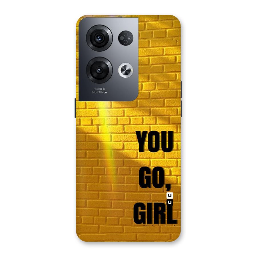 You Go Girl Wall Back Case for Oppo Reno8 Pro 5G
