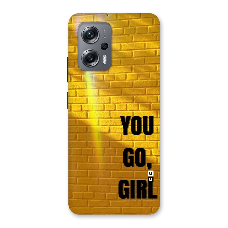 You Go Girl Wall Back Case for Redmi K50i