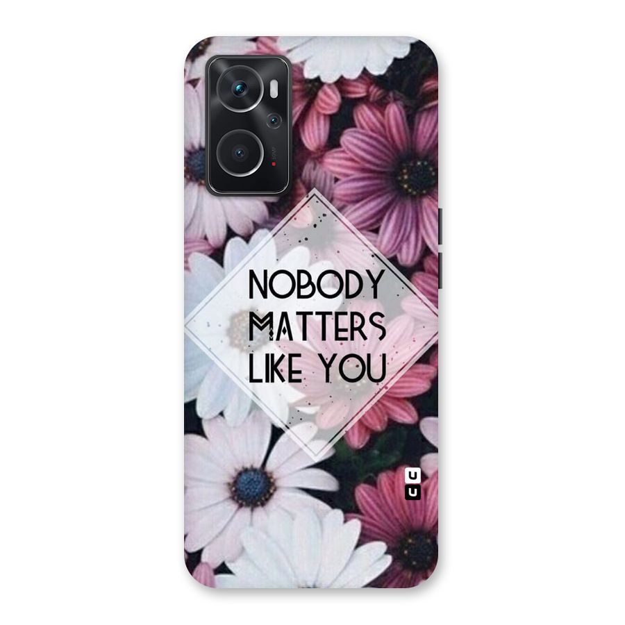 You Matter Back Case for Oppo K10 4G