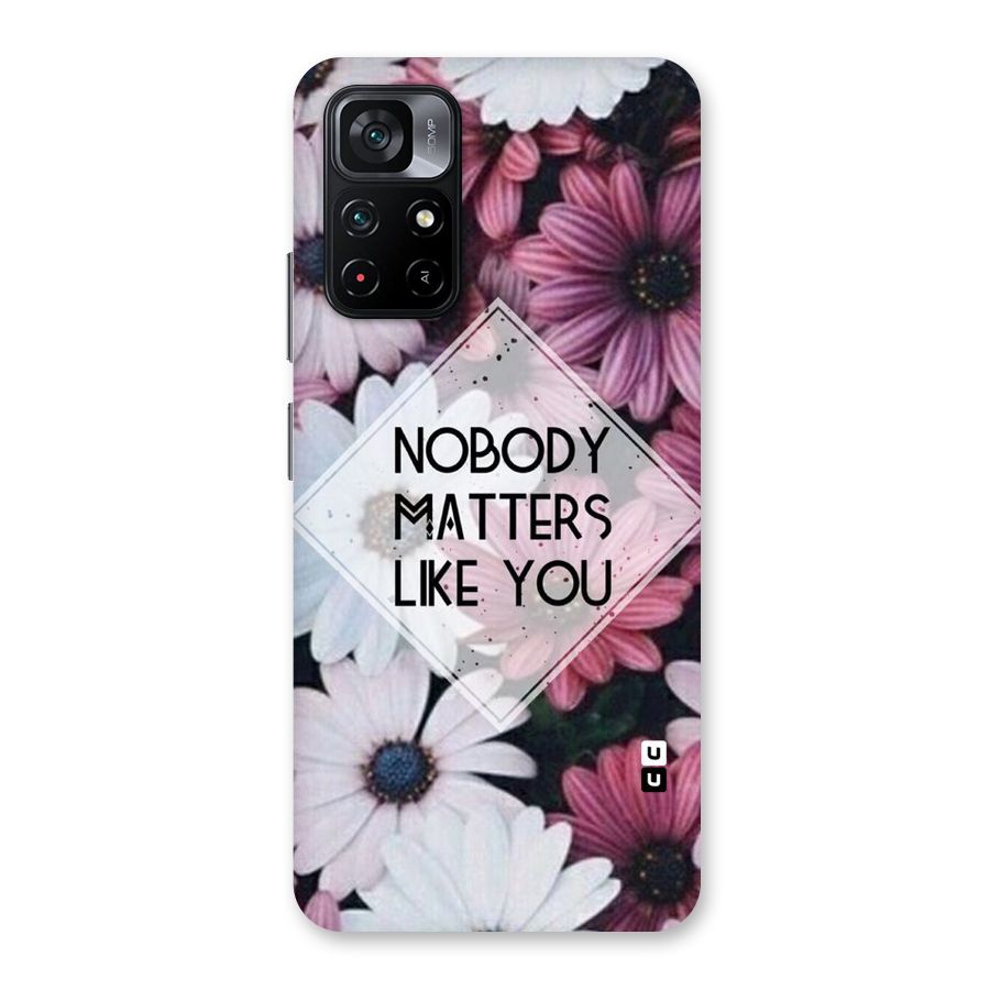 You Matter Back Case for Poco M4 Pro 5G