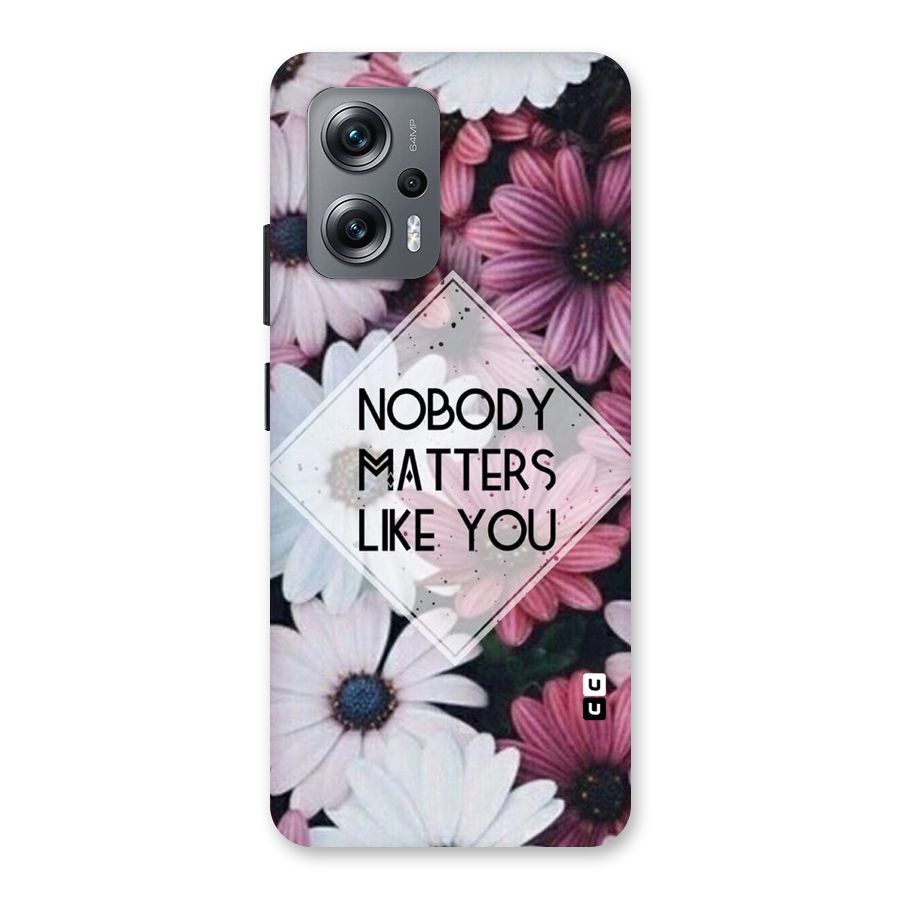 You Matter Back Case for Redmi K50i