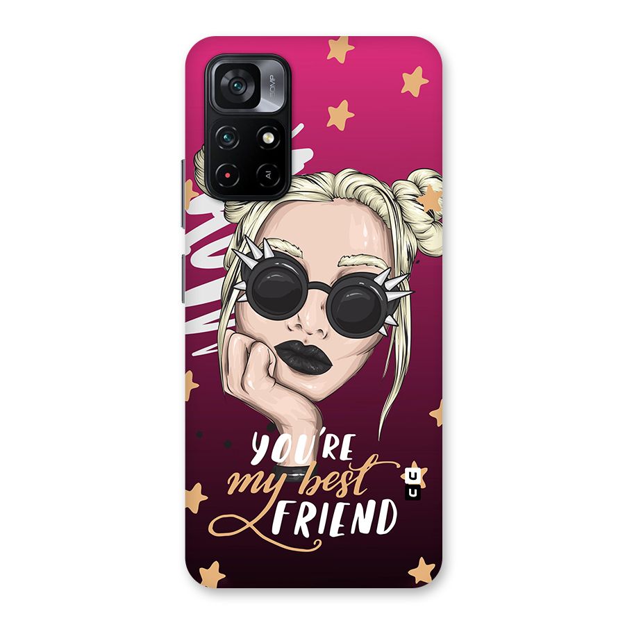 You My Best Friend Back Case for Poco M4 Pro 5G