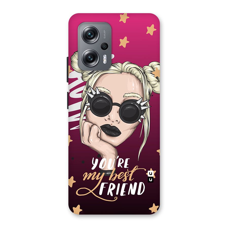 You My Best Friend Back Case for Redmi K50i