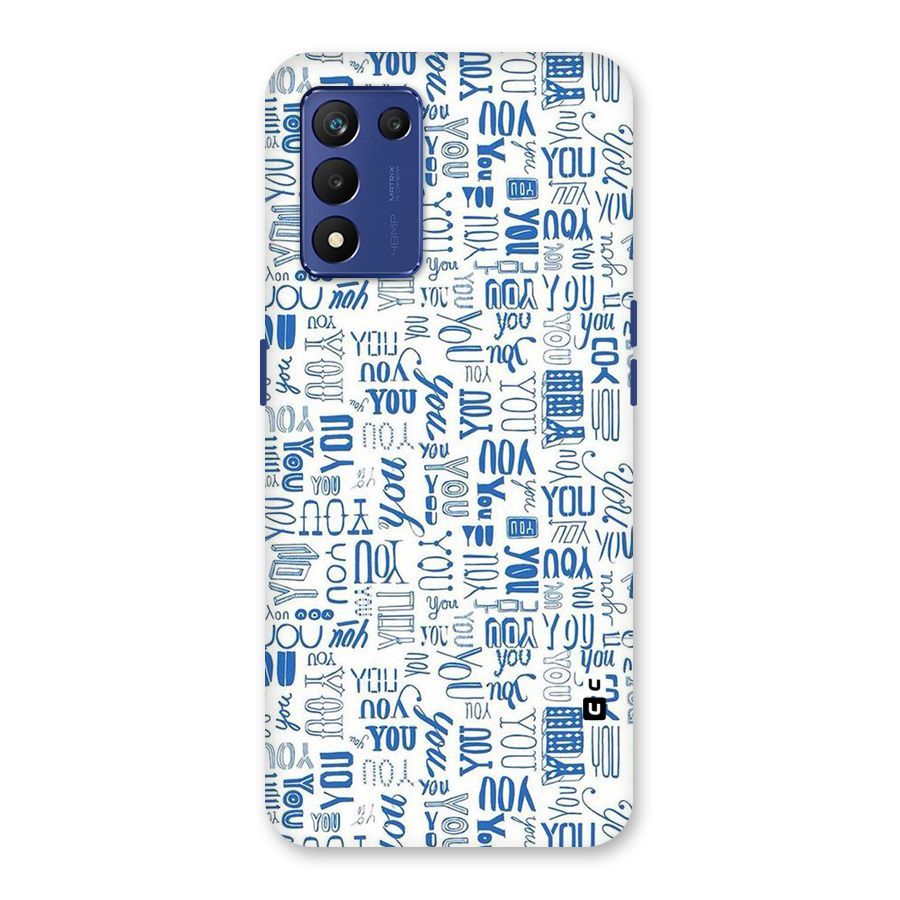 You Pattern Back Case for Realme 9 5G Speed