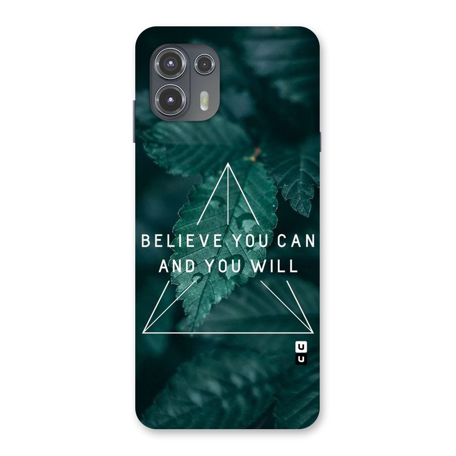 You Will Back Case for Motorola Edge 20 Fusion
