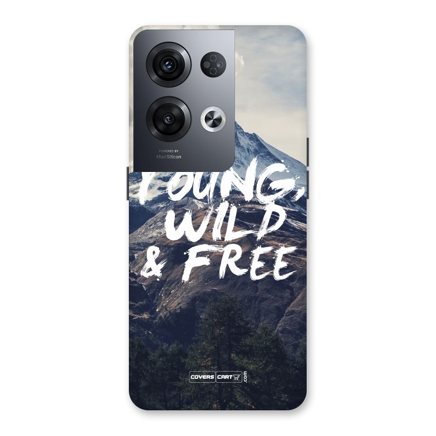 Young Wild and Free Back Case for Oppo Reno8 Pro 5G