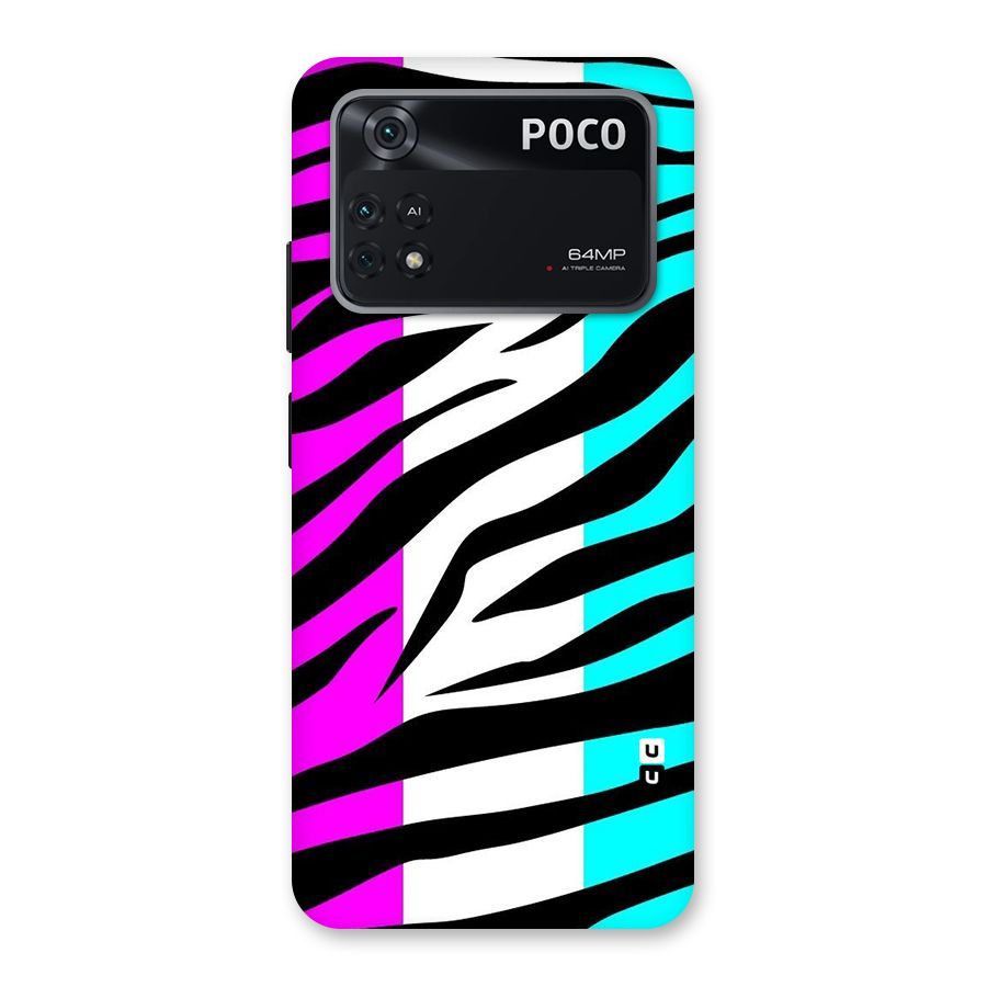 Zebra Texture Back Case for Poco M4 Pro 4G